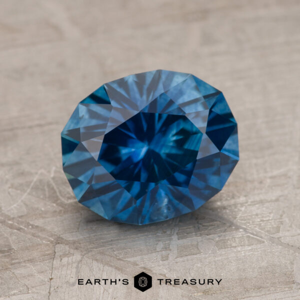 2.25-Carat Rich Blue Montana Sapphire (Heated) 2.25-Carat Rich Blue Montana Sapphire (Heated)