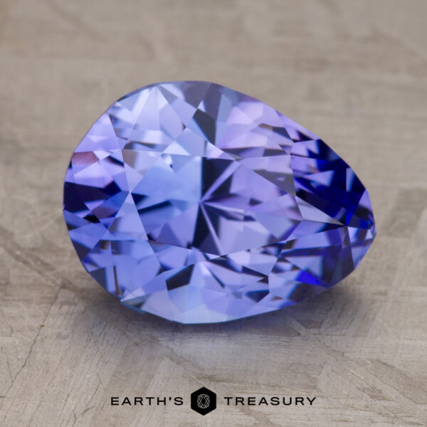 5.48-Carat Violet Unheated Tanzanite (Zoisite) 5.48-Carat Violet Unheated Tanzanite (Zoisite)