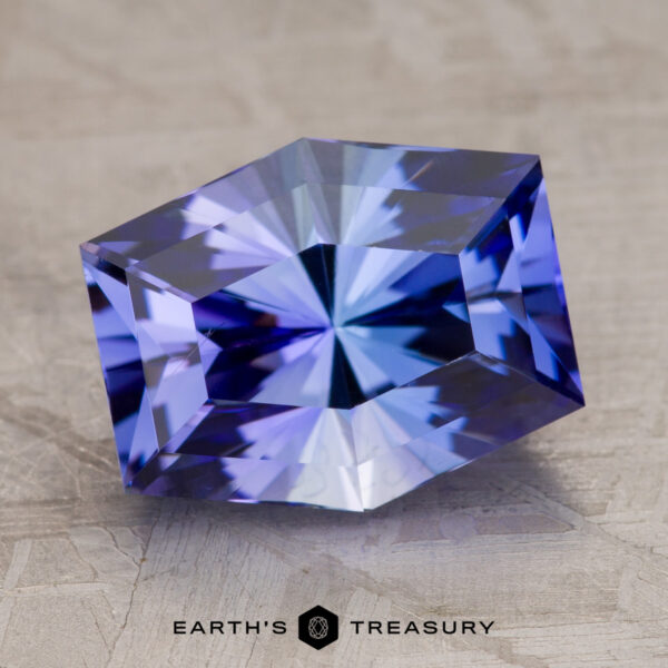 5.01-Carat Violet Unheated Tanzanite (Zoisite) 5.01-Carat Violet Unheated Tanzanite (Zoisite)