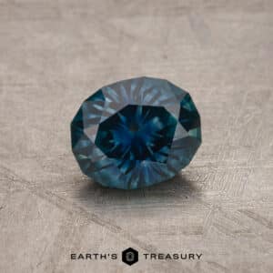 1.54-Carat Deep Blue-Green Montana Sapphire (Heated)