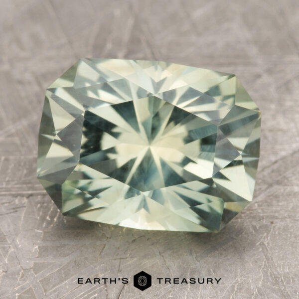 5.67-Carat Mint Green Montana Sapphire 5.67-Carat Mint Green Montana Sapphire