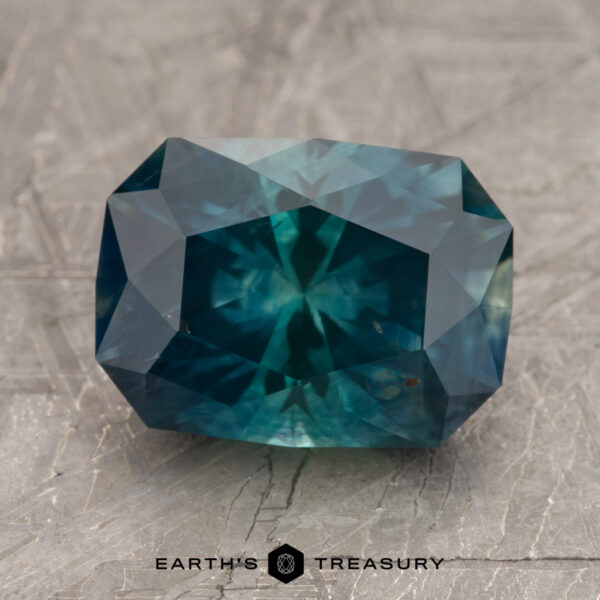 4.76-Carat Deep Blue-Green Montana Sapphire (Heated) 4.76-Carat Deep Blue-Green Montana Sapphire (Heated)