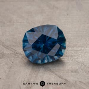 1.66-Carat Deep Blue Montana Sapphire (Heated)