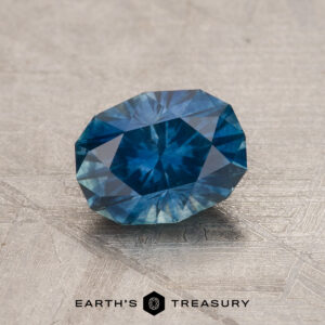 1.17-Carat Peacock Blue Montana Sapphire (Heated)