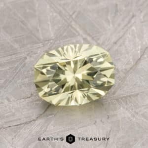 1.76-Carat Yellow Montana Sapphire