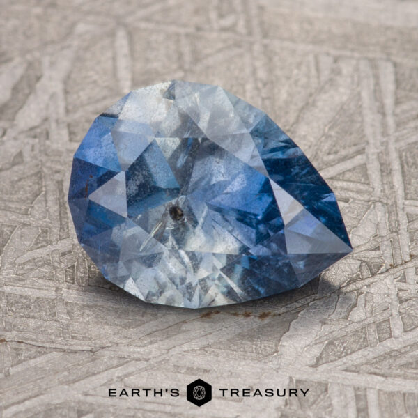 2.49-Carat Gray-Blue Particolored Umba Sapphire 2.49-Carat Gray-Blue Particolored Umba Sapphire