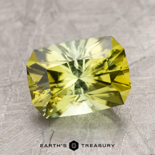 2.61-Carat Greenish Yellow California Tourmaline 2.61-Carat Greenish Yellow California Tourmaline