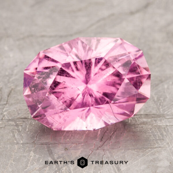 3.73-Carat Rich Pink California Tourmaline 3.73-Carat Rich Pink California Tourmaline