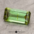 3.54-Carat Forest Green California Tourmaline