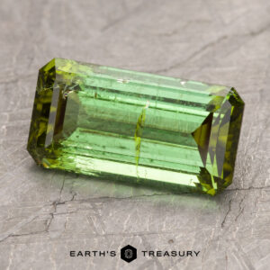 3.54-Carat Forest Green California Tourmaline