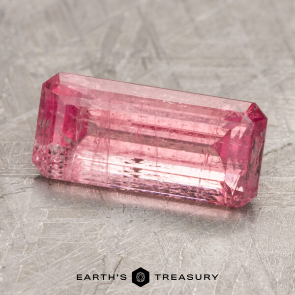 3.39-Carat Bright Pink California Tourmaline 3.39-Carat Bright Pink California Tourmaline
