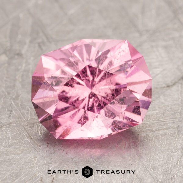 3.11-Carat Bright Pink California Tourmaline 3.11-Carat Bright Pink California Tourmaline