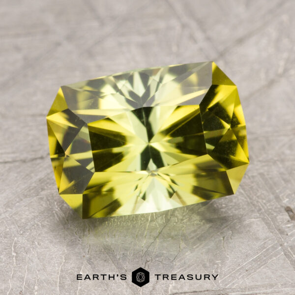2.80-Carat Greenish Yellow California Tourmaline 2.80-Carat Greenish Yellow California Tourmaline