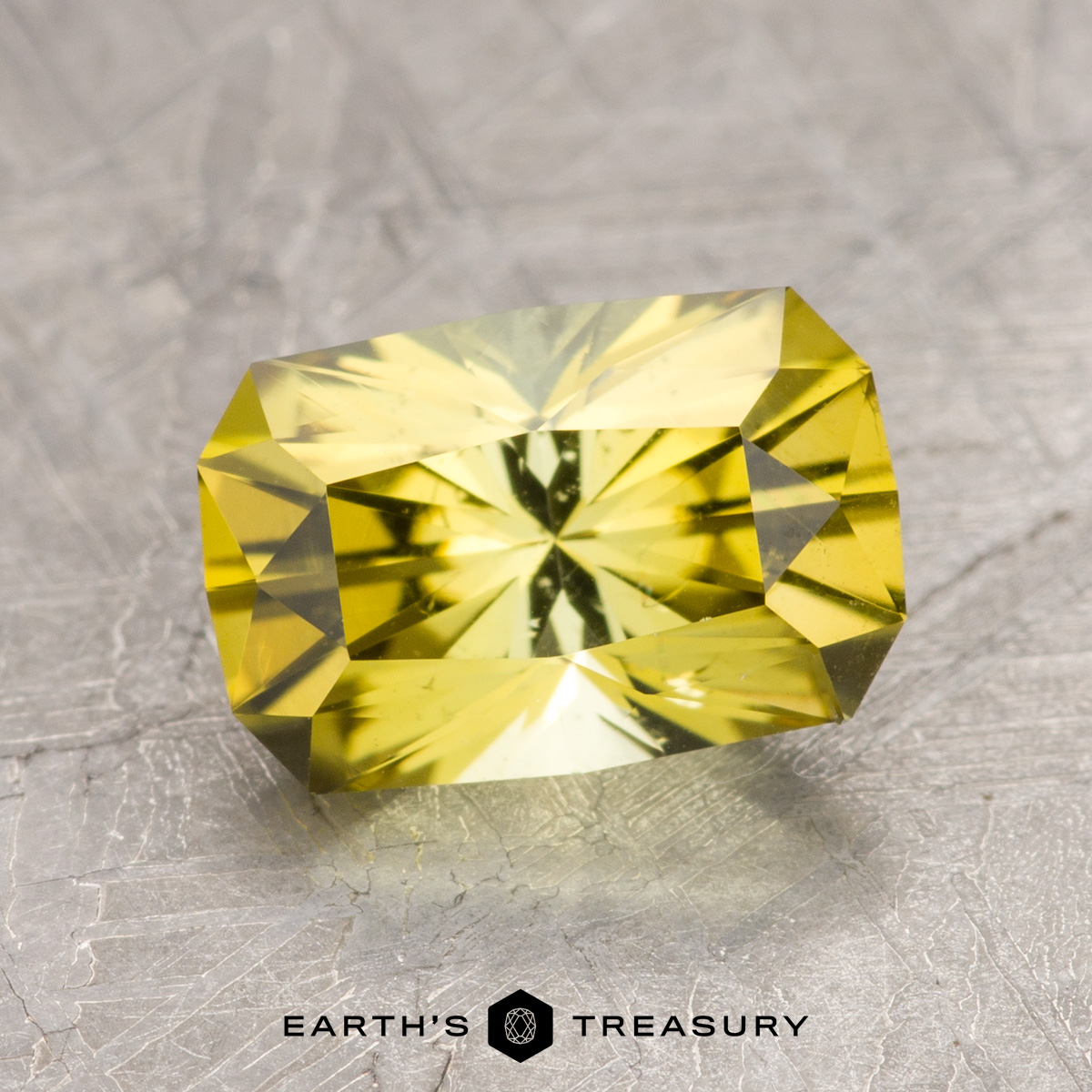 2.16-Carat Greenish Yellow California Tourmaline - Earth's Treasury