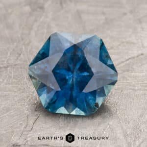 2.33-Carat Peacock Blue Montana Sapphire (Heated)