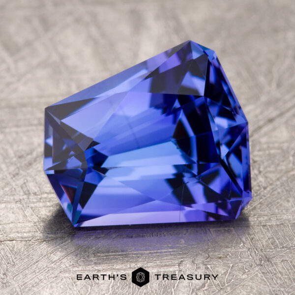 3.33-Carat Violet Unheated Tanzanite (Zoisite) 3.33-Carat Violet Unheated Tanzanite (Zoisite)