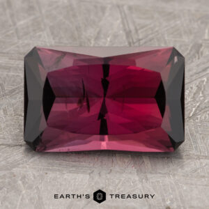 4.38-Carat Deep Raspberry Red California Tourmaline