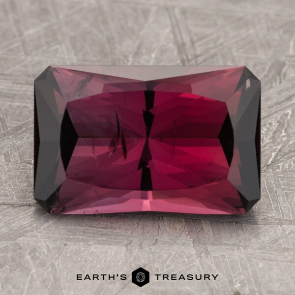 4.38-Carat Deep Raspberry Red California Tourmaline 4.38-Carat Deep Raspberry Red California Tourmaline