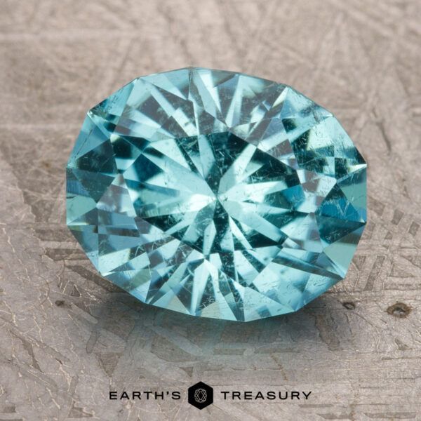3.52-Carat Vivid Icy Blue Tourmaline 3.52-Carat Vivid Icy Blue Tourmaline