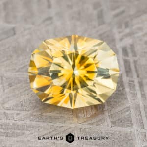 2.57-Carat Gold-Yellow Particolored Montana Sapphire (Heated)