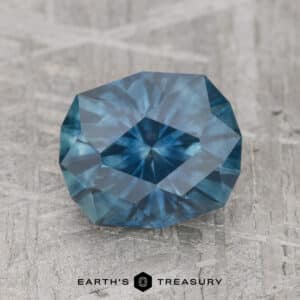 2.40-Carat Deep Blue-Green Montana Sapphire (Heated)