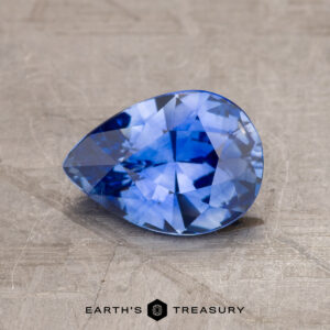 1.63-Carat Midnight Blue Kenyan Sapphire (Heated) - Earth's Treasury