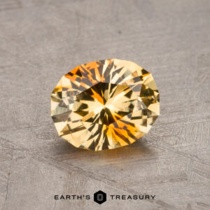 1.27-Carat Yellow-Orange Particolored Montana Sapphire (Heated)