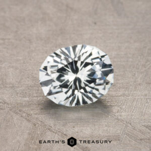 1.00-Carat Colorless Montana Sapphire (Heated)