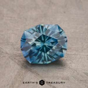 1.43-Carat Blue-Teal Particolored Montana Sapphire (Heated)