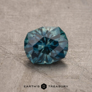 1.03-Carat Deep Blue-Green Montana Sapphire (Heated)