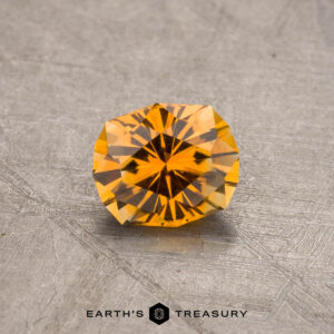 0.84-Carat Orange Montana Sapphire (Heated)