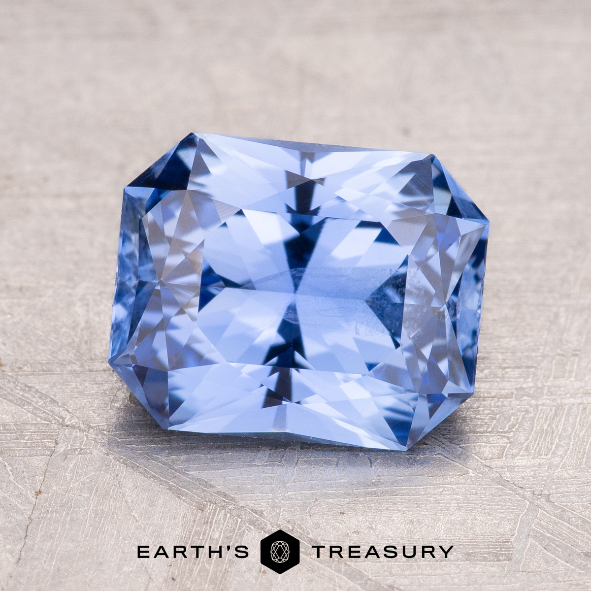 2.68-Carat Light Cornflower Blue Ceylon Sapphire - Earth's Treasury