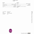 The JV1554TG GIA Report details a 3.04-carat purplish pink sapphire, confirms it as natural corundum, and notes its heated treatment.