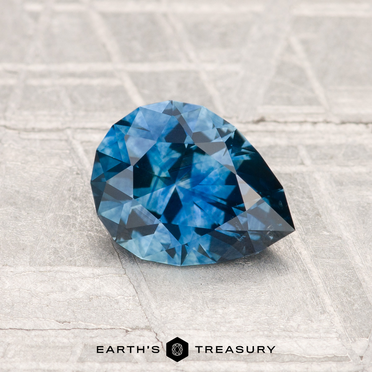 1.16-Carat Teal Blue Montana Sapphire (Heated) - Earth's 1.16-Carat Teal Blue Montana Sapphire (Heated) - Earth's