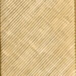 Close-up of Angle Finish in beige, showing a textured surface with diagonal, evenly spaced lines that form a striped pattern.