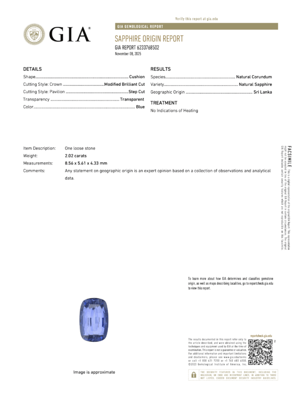 JV1619TG GIA Report JV1619TG GIA Report