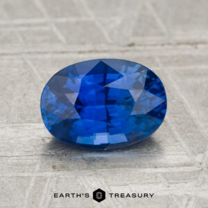 1.71-Carat Rich Blue Ceylon Sapphire (Heated)