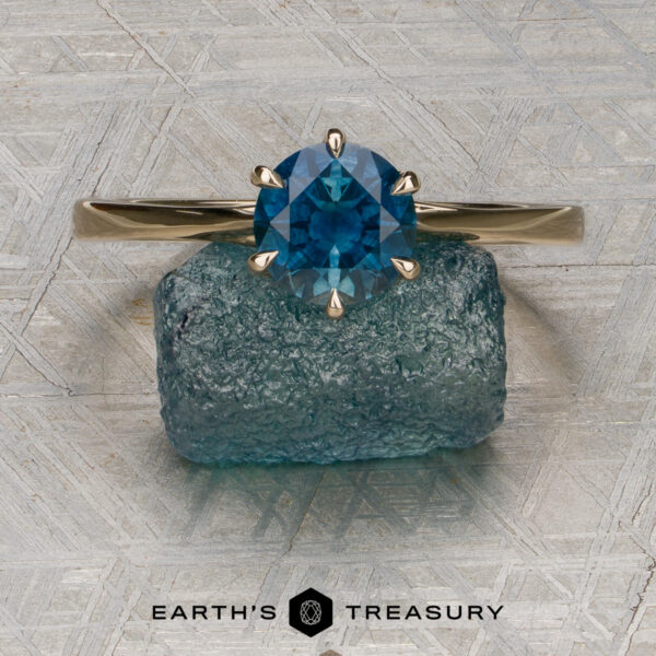 The “Elenin” Ring with 1.47-Carat Montana Sapphire (Heated) The “Elenin” Ring with 1.47-Carat Montana Sapphire (Heated)