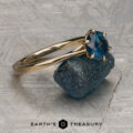 The “Elenin” Ring with 1.47-Carat Montana Sapphire (Heated)