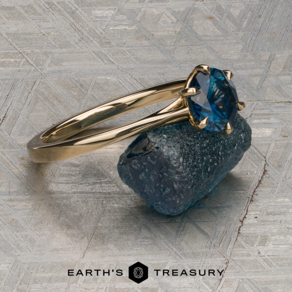 The “Elenin” Ring with 1.47-Carat Montana Sapphire (Heated) The “Elenin” Ring with 1.47-Carat Montana Sapphire (Heated)