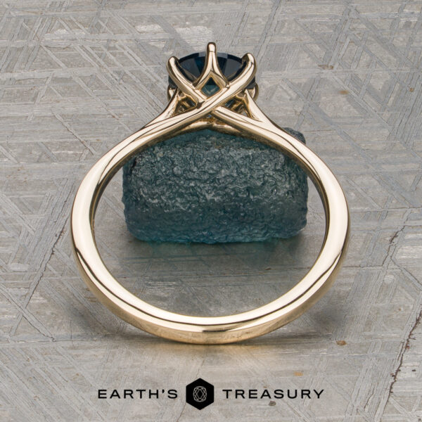 The “Elenin” Ring with 1.47-Carat Montana Sapphire (Heated) The “Elenin” Ring with 1.47-Carat Montana Sapphire (Heated)