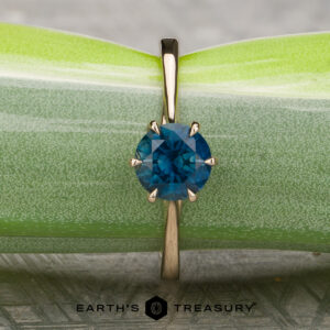 The “Elenin” Ring with 1.47-Carat Montana Sapphire (Heated)