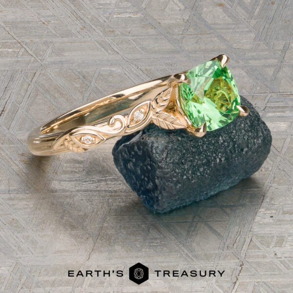 The “Amborella” Ring with 1.43-Carat Tsavorite Garnet The “Amborella” Ring with 1.43-Carat Tsavorite Garnet