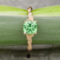 The “Amborella” Ring with 1.43-Carat Tsavorite Garnet