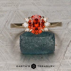 The “Hesperia” Ring with 1.83-Carat Orange Spessartine Garnet
