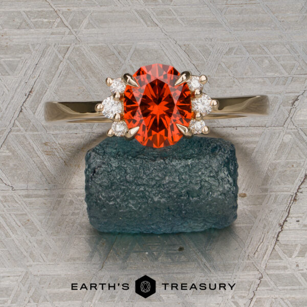 The “Hesperia” Ring with 1.83-Carat Orange Spessartine Garnet The “Hesperia” Ring with 1.83-Carat Orange Spessartine Garnet