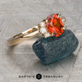 The “Hesperia” Ring with 1.83-Carat Orange Spessartine Garnet