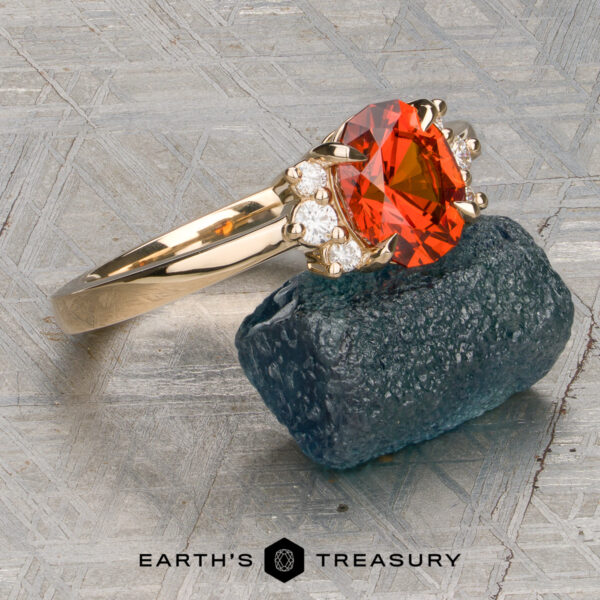 The “Hesperia” Ring with 1.83-Carat Orange Spessartine Garnet The “Hesperia” Ring with 1.83-Carat Orange Spessartine Garnet