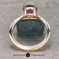 The “Cybele” Solitaire With 1.97-Carat Rich Raspberry Pink Mahenge Garnet