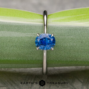 The “Thalia” Solitaire With 1.23-Carat Montana Sapphire (Heated)